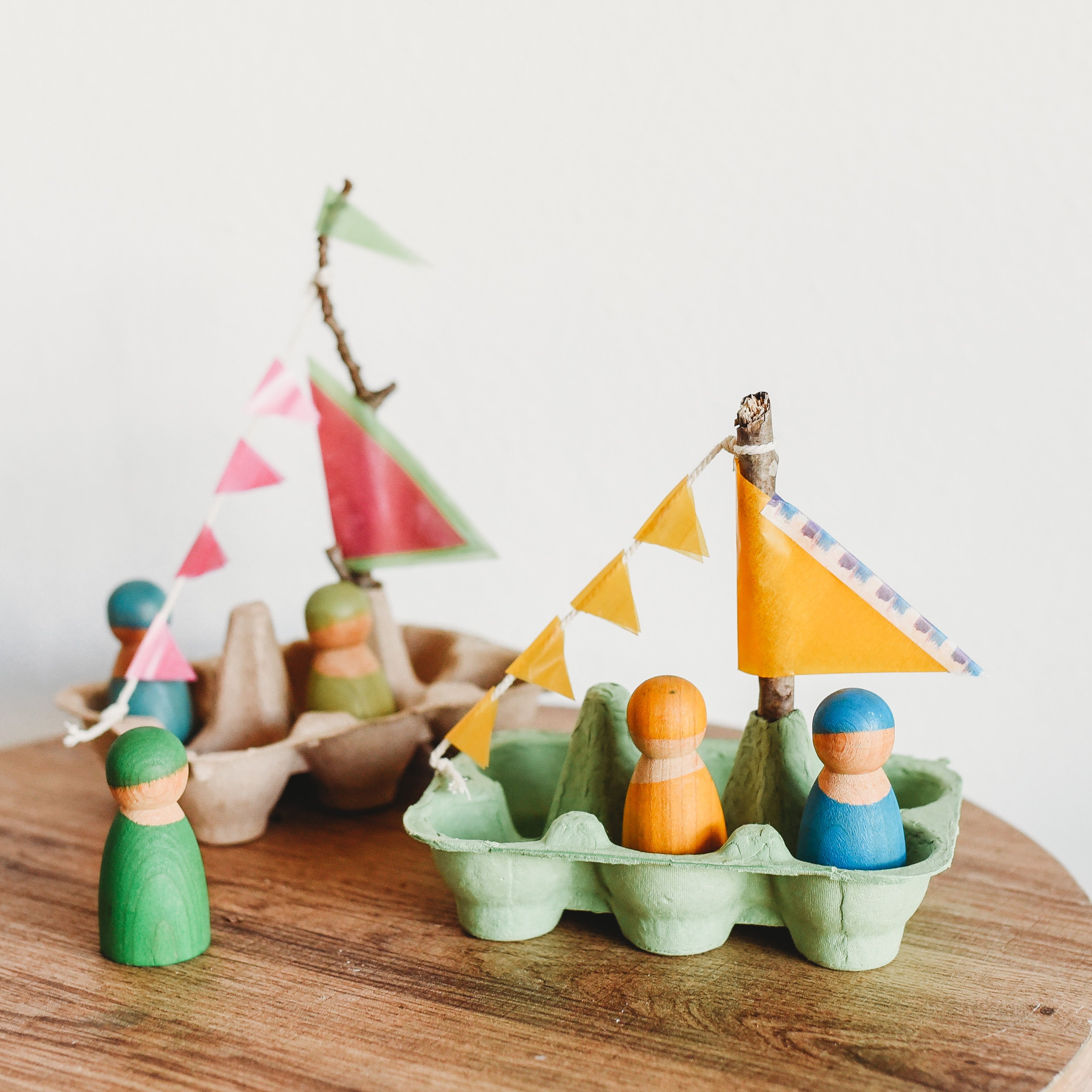 Craft a Recycled Egg Carton Boat – Oompa Toys